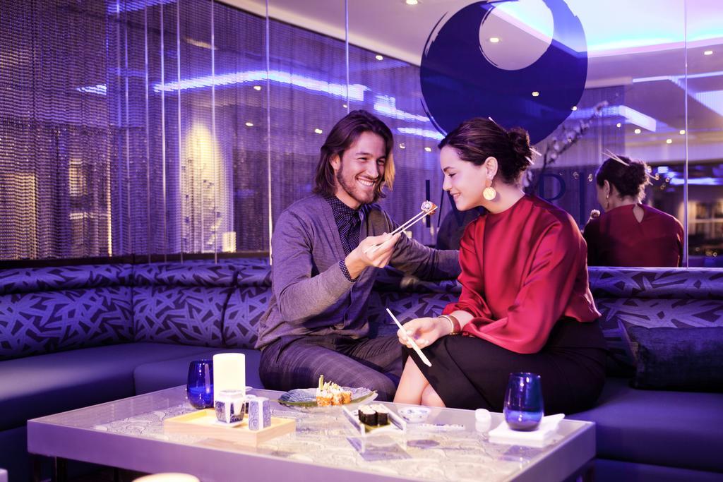 The Domain Bahrain Hotel And Spa - Adults Friendly 16 Years Plus Манама Экстерьер фото A couple dining at the restaurant