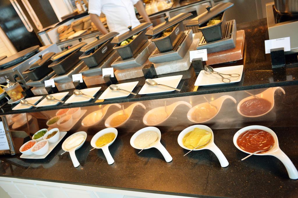 The Domain Bahrain Hotel And Spa - Adults Friendly 16 Years Plus Манама Экстерьер фото A selection of sauces