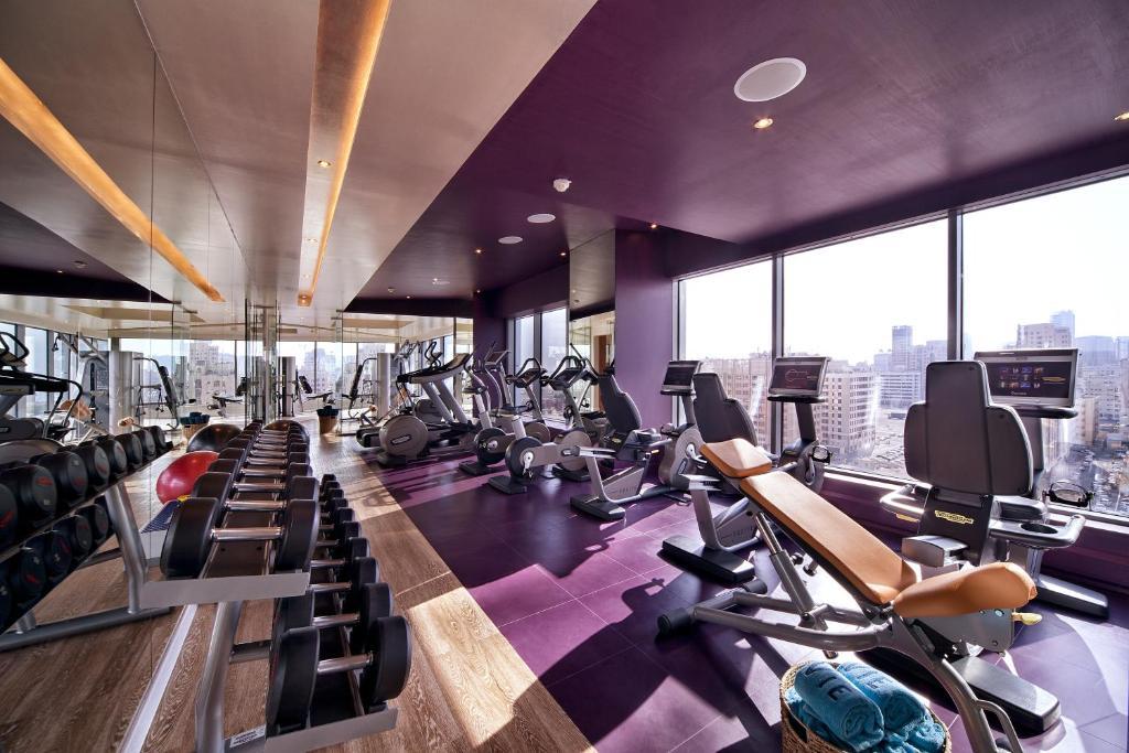 The Domain Bahrain Hotel And Spa - Adults Friendly 16 Years Plus Манама Экстерьер фото The gym at the hotel